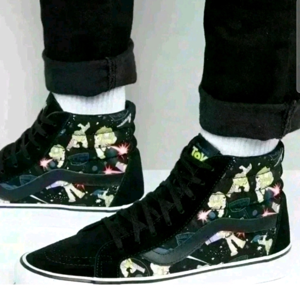 Vans xToy Story Sk8-Hi Buzz Lightyear Limited Edition Disney Collab Sneakers 13M